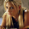 Buffy (Sarah Michelle Gellar) in a Silver Tab Necklace by Peggy Li