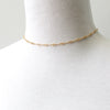 Filigree Chain choker length necklace