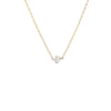 Herkimer Diamond solitaire necklace