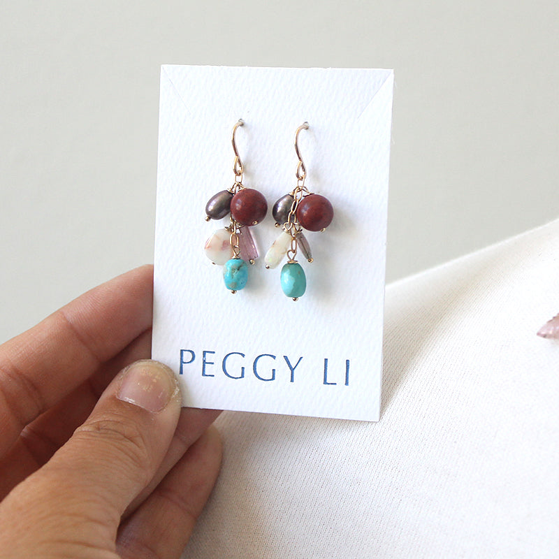 Leftovers Earrings by Peggy Li