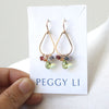 Rainbow pride earrings
