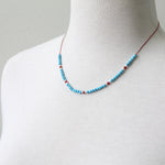 Turquoise Silks Necklace