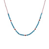 Turquoise Silks Necklace