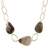 Wood Opal Necklace