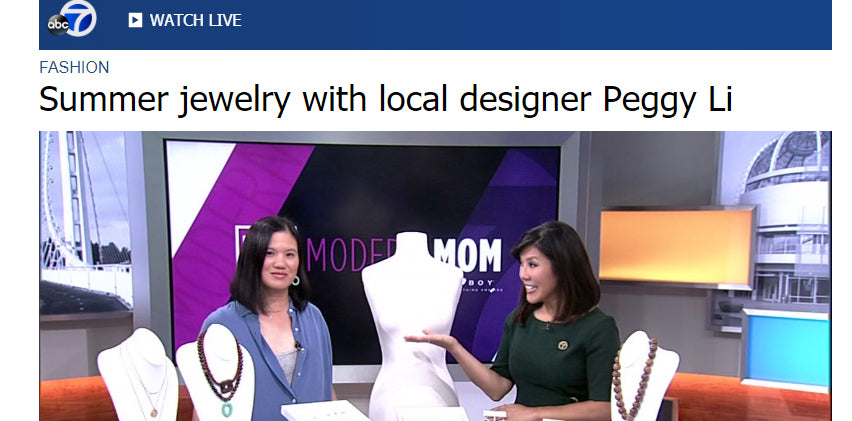 Summer Jewelry Tips on ABC7 Midday Live