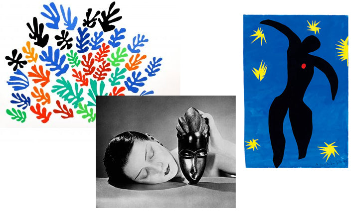 Jewelry inspired by Matisse and Man Ray