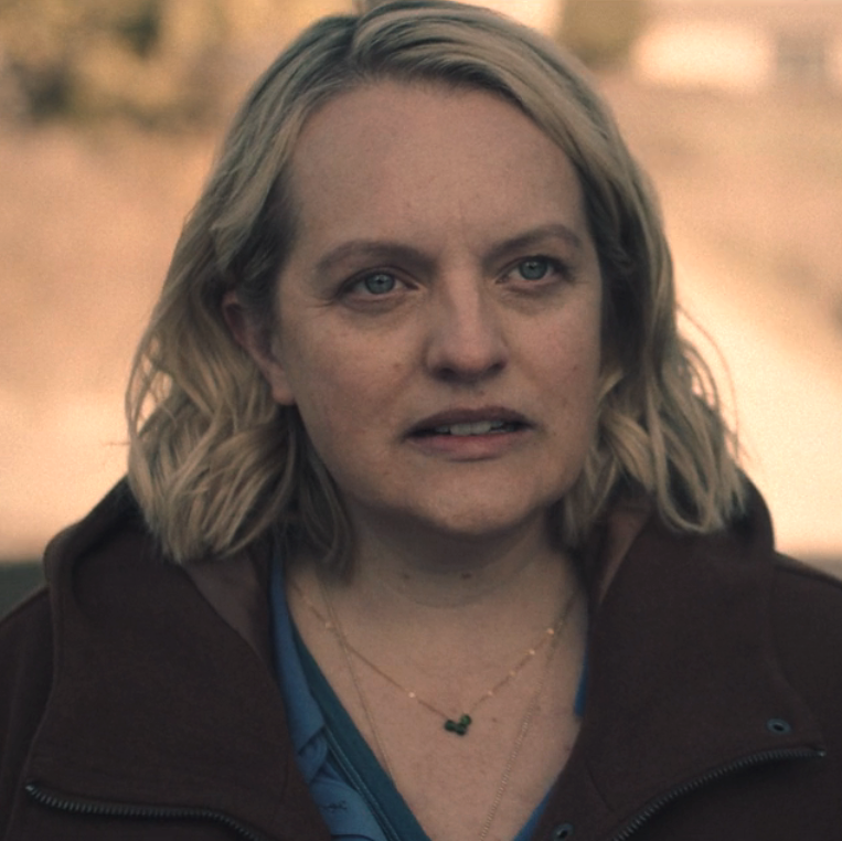 June A Handmaid's Tale green stone necklace