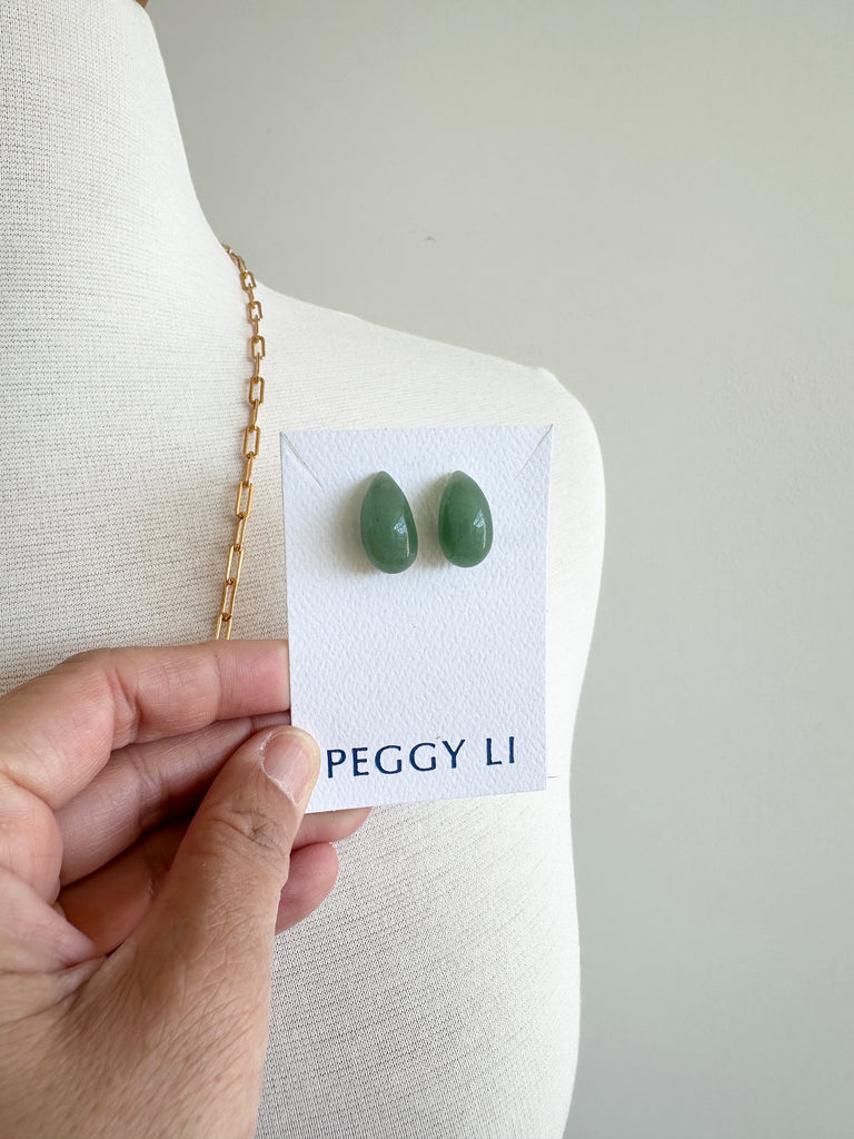 Jade Paisely Earrings