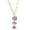 Tumbled Amethyst Necklace