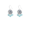 Apatite Disc Earrings