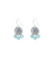 Apatite Disc Earrings