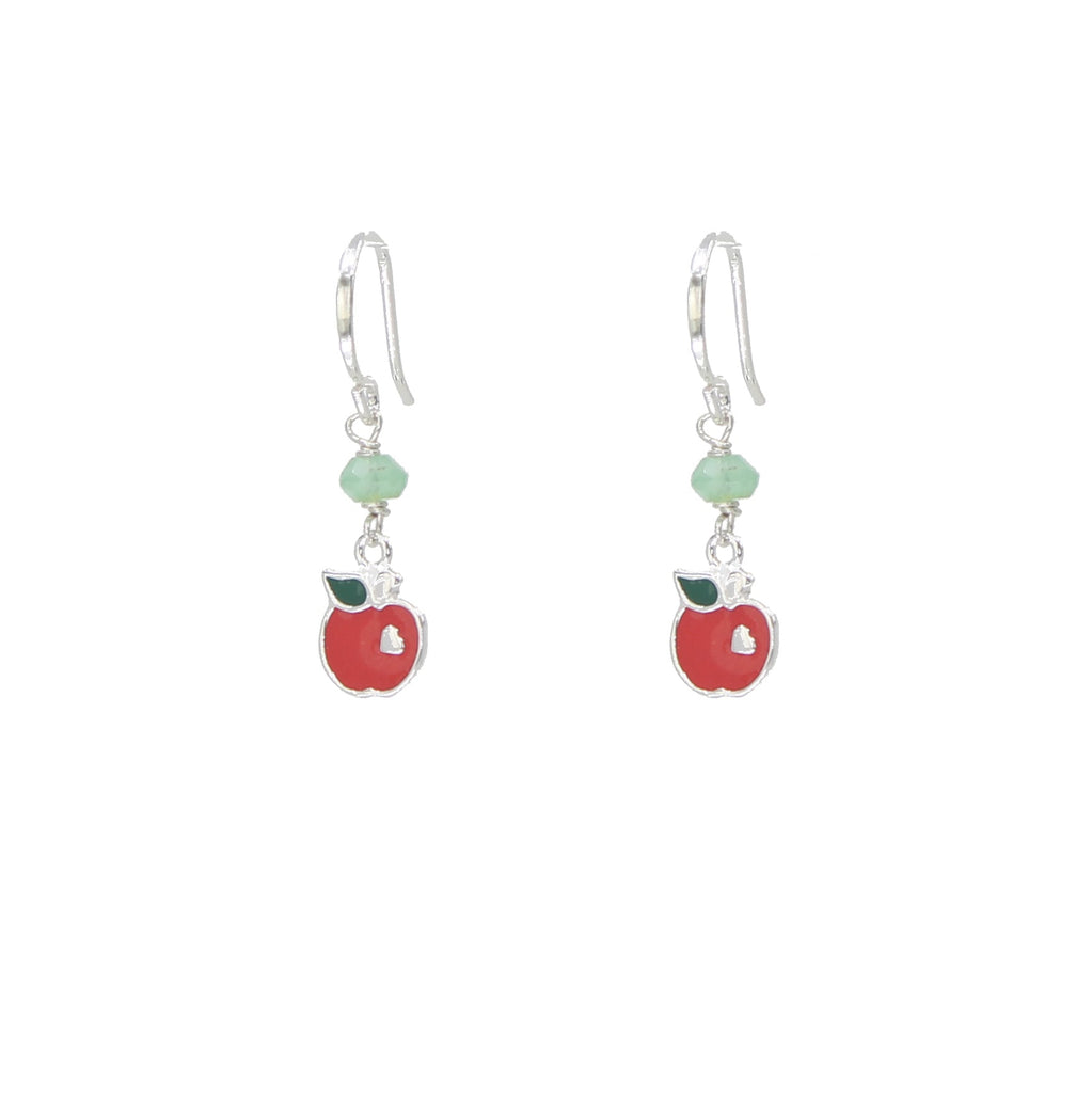 Apple Charm Earrings