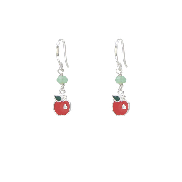 Apple Charm Earrings