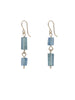 Aquamarine Chunk Earrings