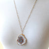 Argentine Agate Slice Necklace