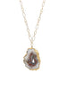 Argentine Agate Pendant Necklace