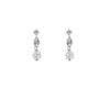 Baby Starburst Earrings Silver