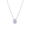 Blue Chalcedony Willow necklace