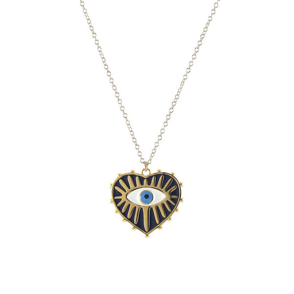Bold Evil Eye Necklace