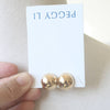 Bronze Ball Earrings