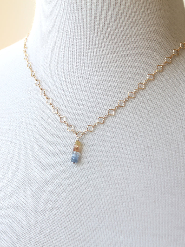 Clover Sunset Necklace