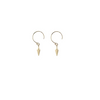 compass point earrings