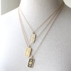 Evil Eye Tile Necklaces
