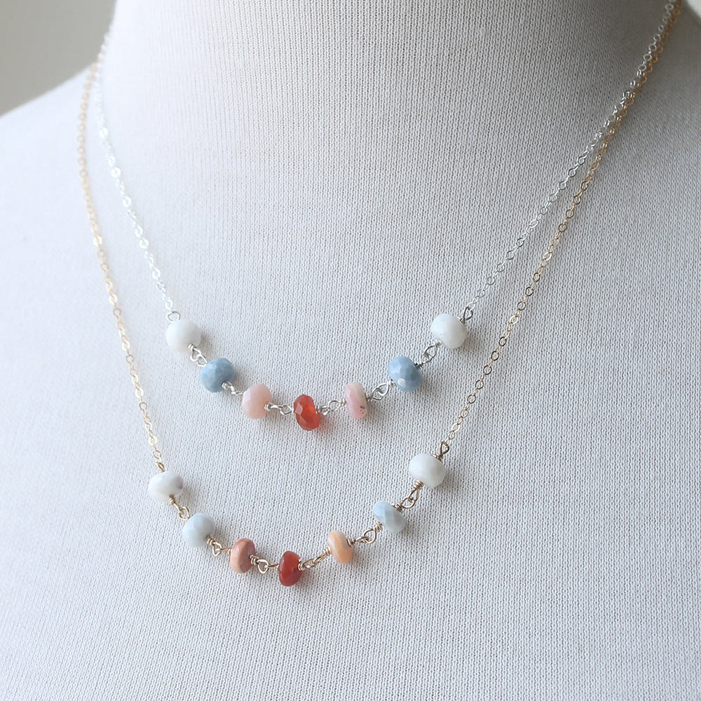 Fire Opal Necklace