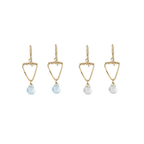 Gem Vee Earrings