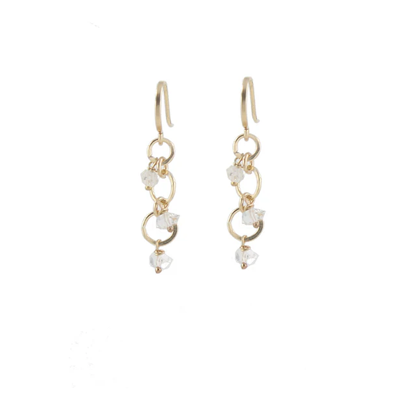 Herkimer Sprinkle Earrings