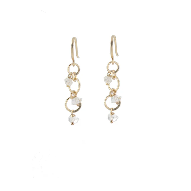 Herkimer Sprinkle Earrings