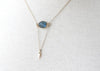 Iolite Point Necklace