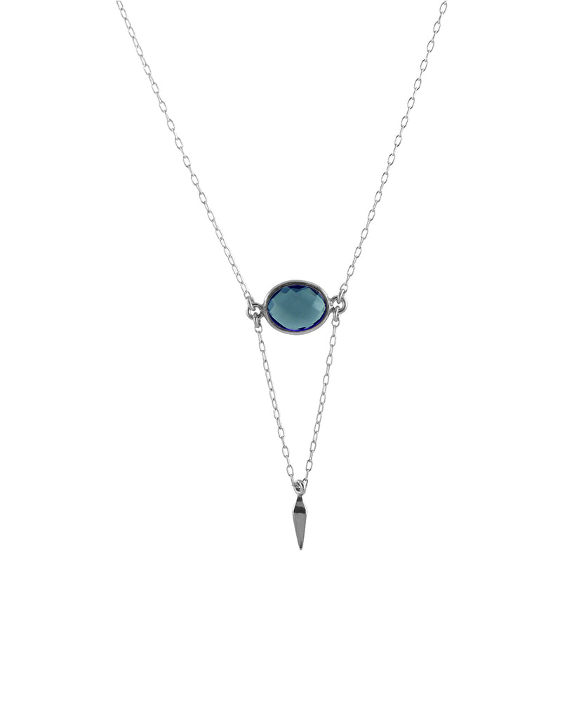 Iolite Point Necklace