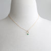 Delicate Green Jade Necklace