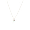 Delicate Jade Pendant Necklace