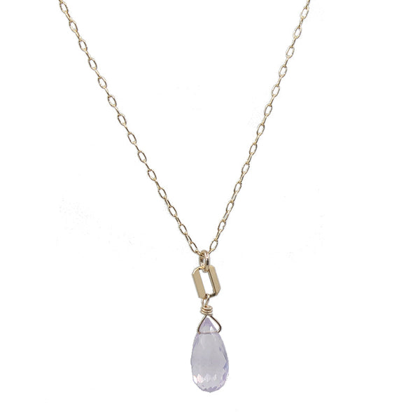 Lavender Amethyst Necklace