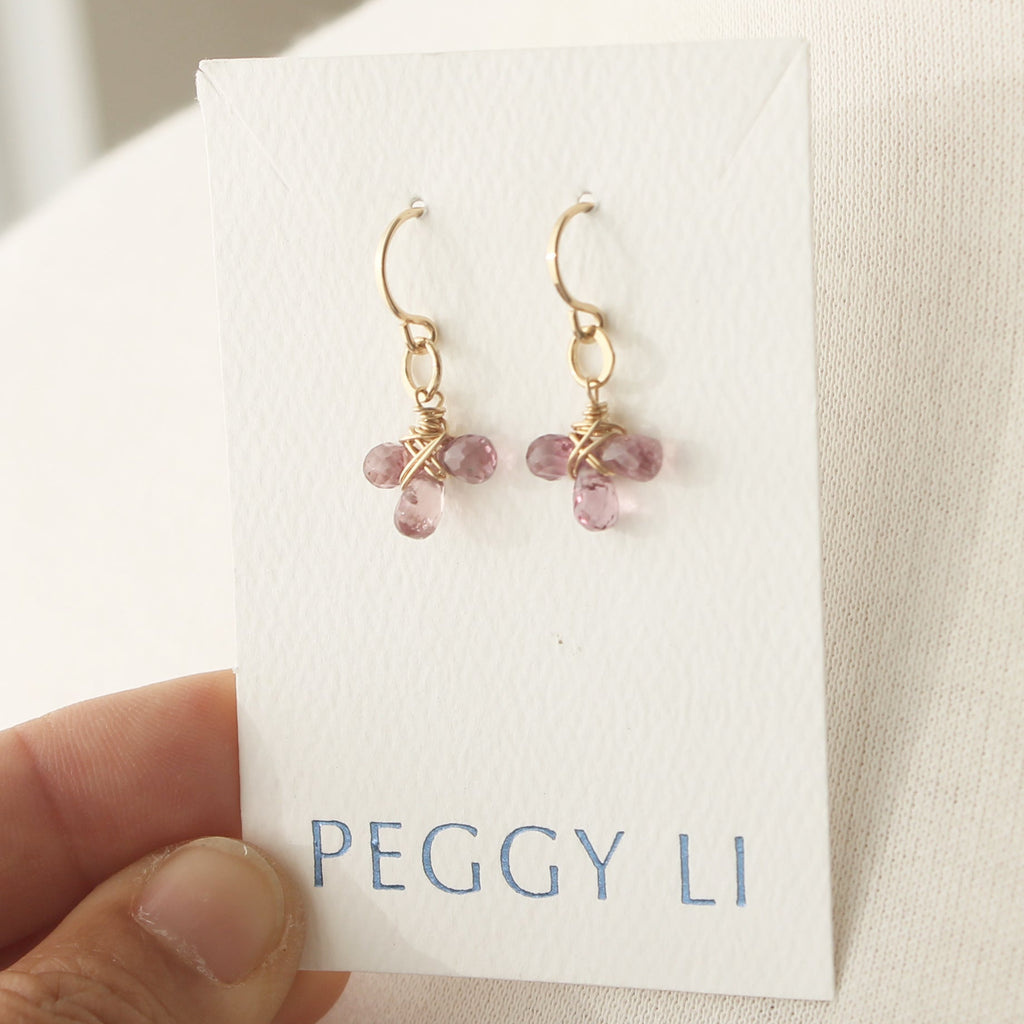 Gem Cluster Earrings