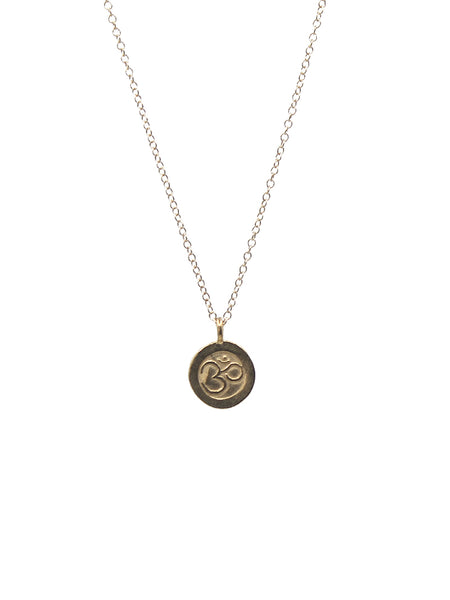 Medium Om Charm necklace