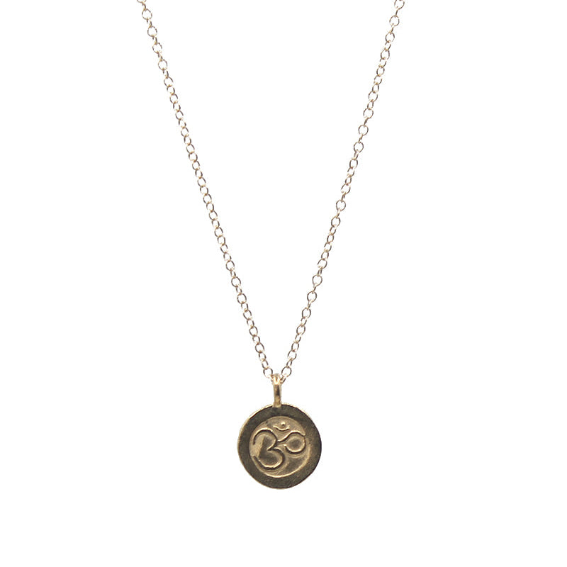 Medium Om Charm necklace