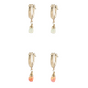 Opal Hoop Earrings