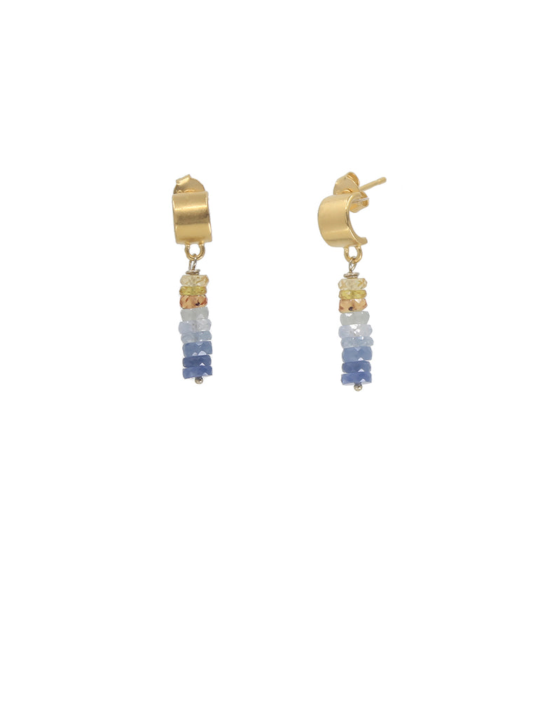 Ombre Sapphire Earrings