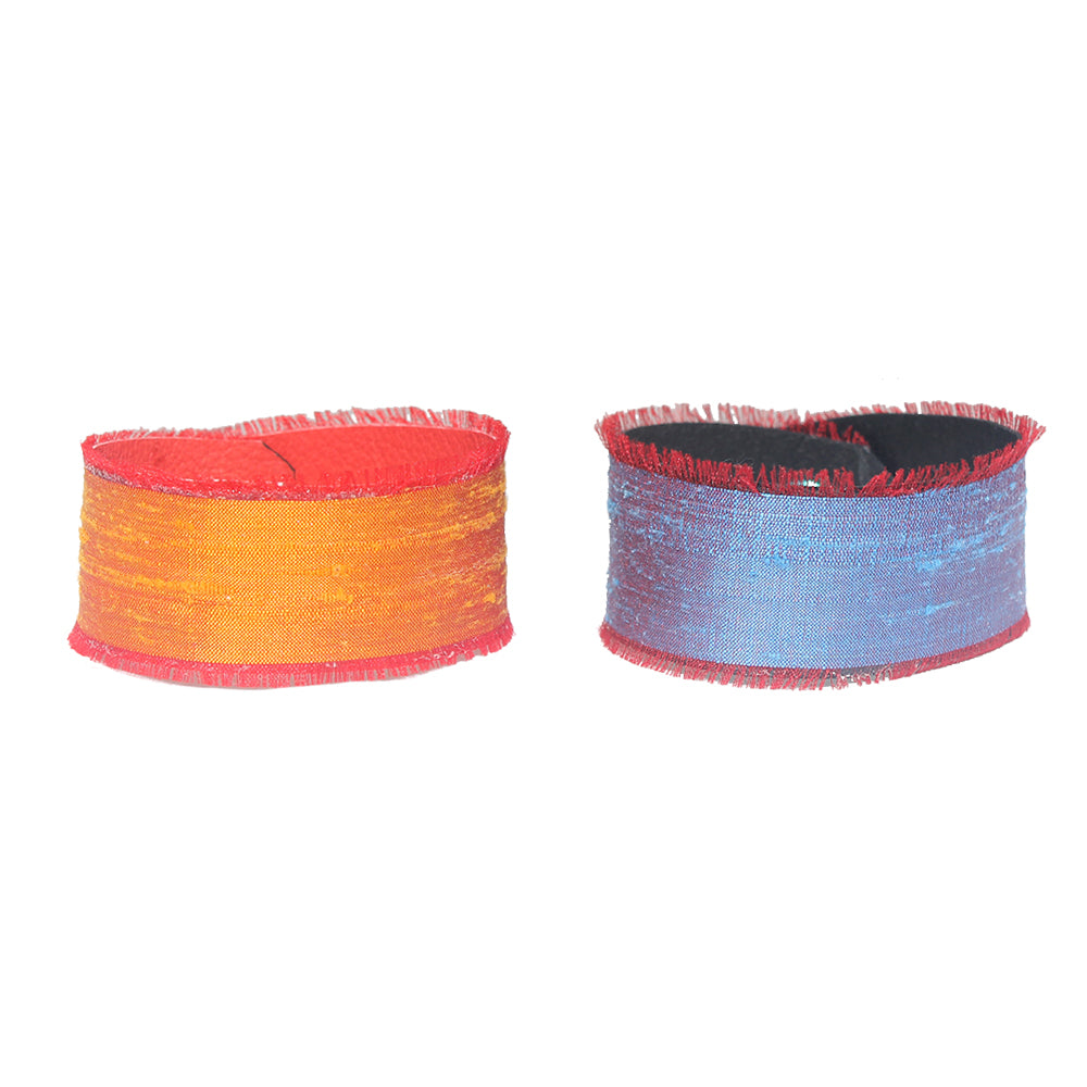 Silk cuffs seen on Buffy the Vampire Slayer worn by Willow