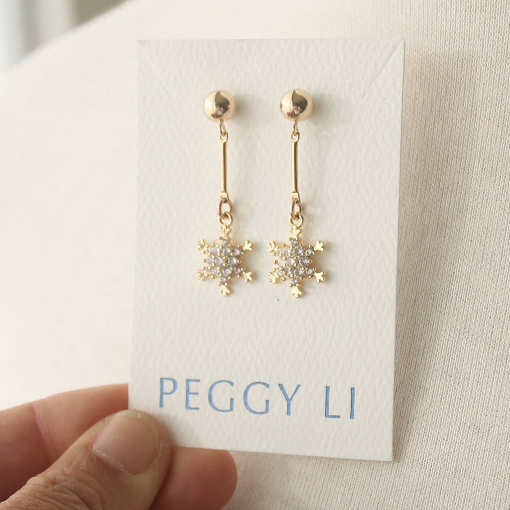 Snowflake Earrings