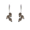 Sparkle Hook Earrings, smoky quartz