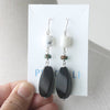 Tiger Ebony Dangle Earrings