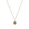 Tiny Gold Om Necklace