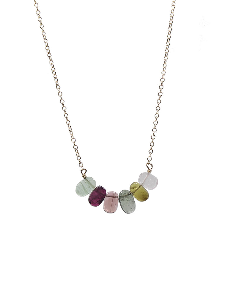 Tourmaline Ovals Necklace