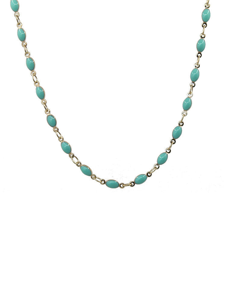 Turquoise Dewdrop Necklace