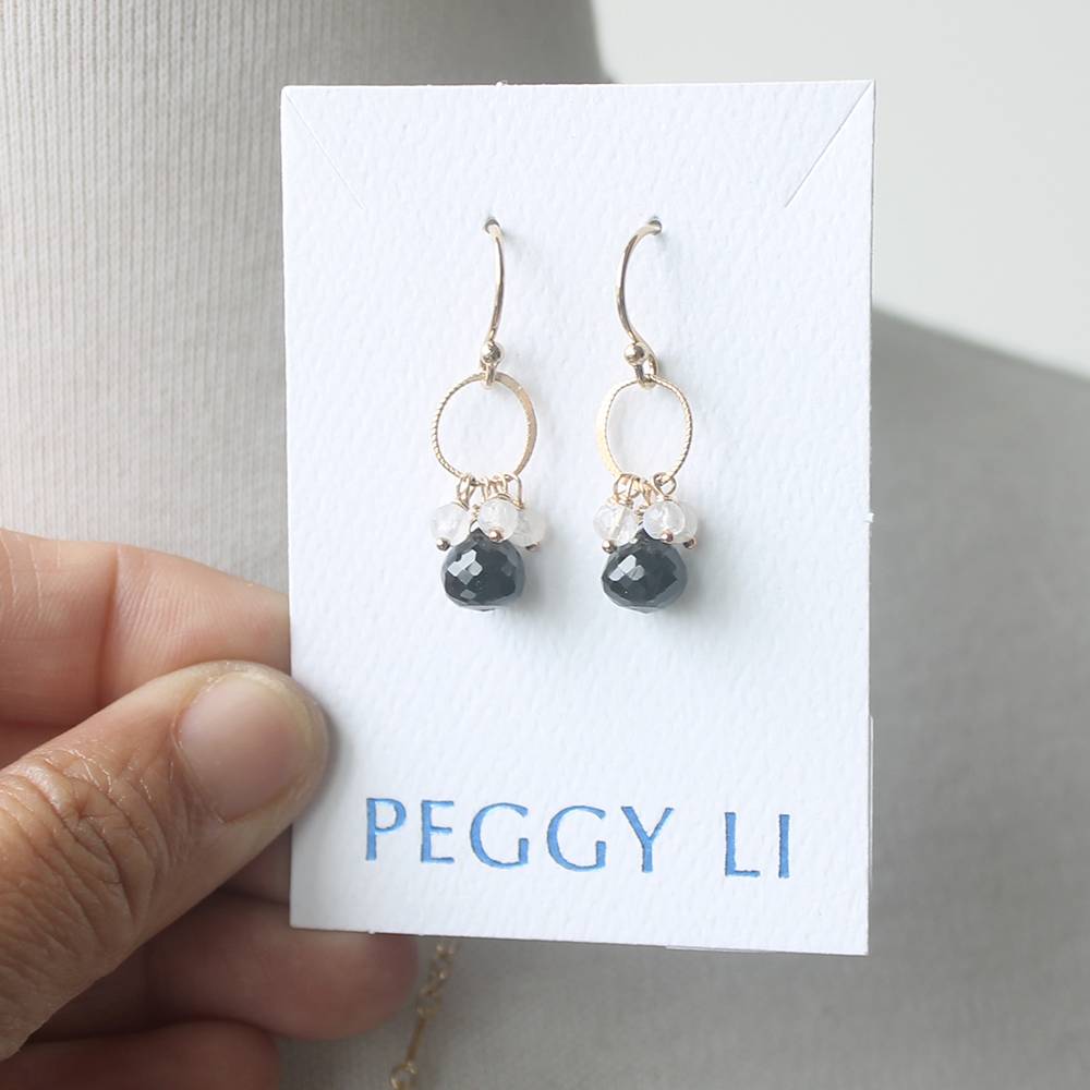 Salt and Pepper Earrings