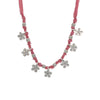 Thai Silver and Silk necklace